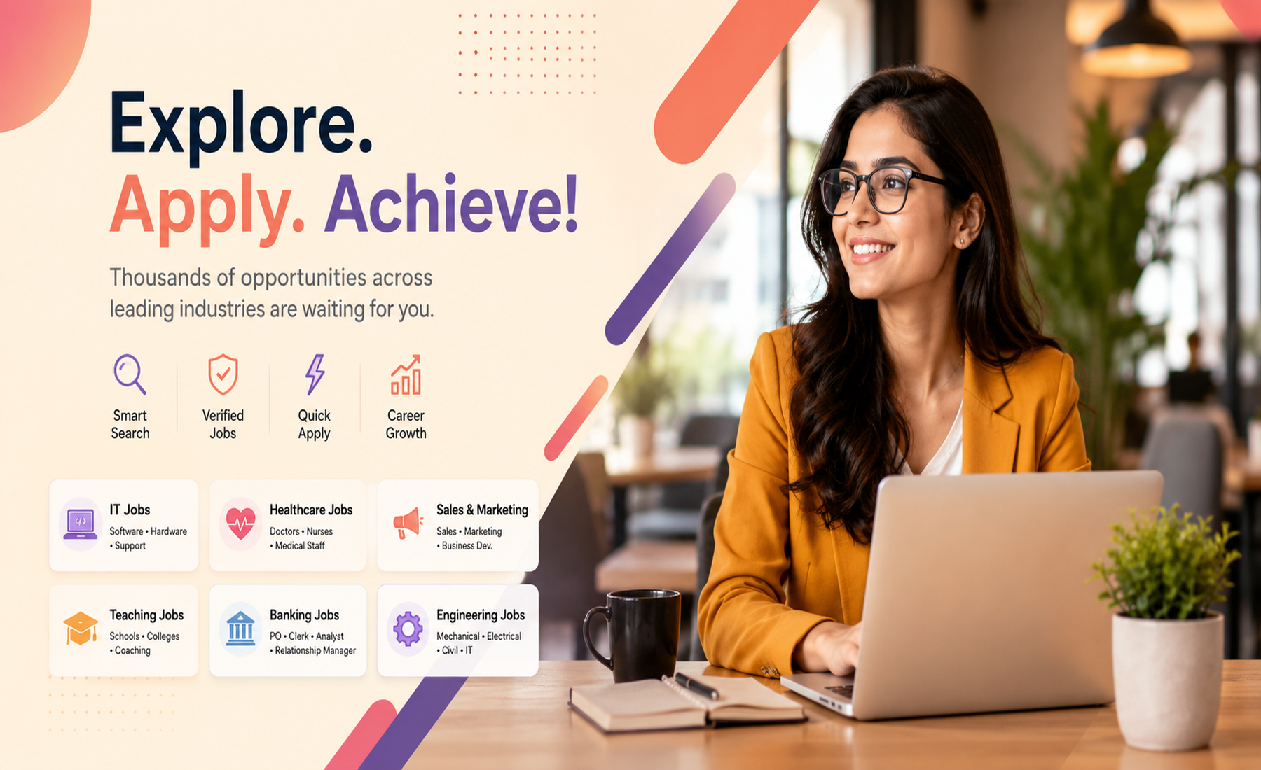 Explore, apply, achieve — NaukariKite
